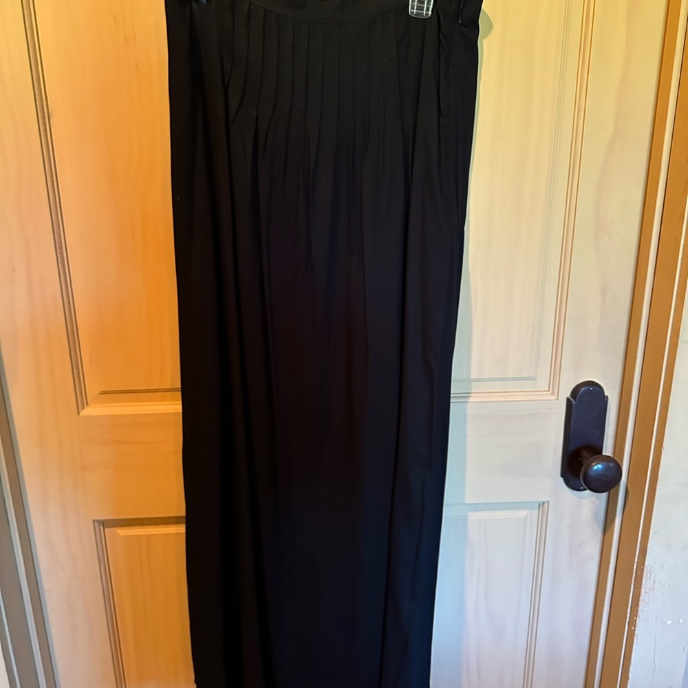LOFT Womens Black Maxi Skirt